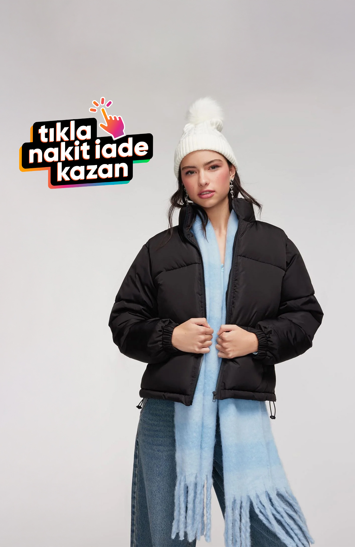 Tıkla Kazan butonuyla forever21.com.tr'den yapacağın alışverişlerde Hopipay Kart'ına %2 nakit iade kazan. Detaylar aşağıda.%2 nakit iade kazan -1