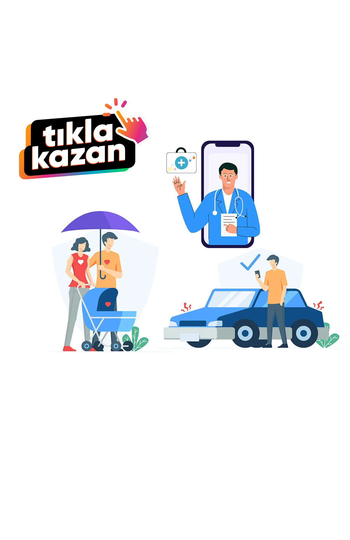 Teklif Kodunu Al butonuna tıklayarak alacağın teklif koduyla, Dijipol Sigorta çağrı merkezini arayarak seçili sigorta poliçe alımlarında 100'den 200'e varan Paracık kazan. Detaylar aşağıda.200 Paracık kazan -1