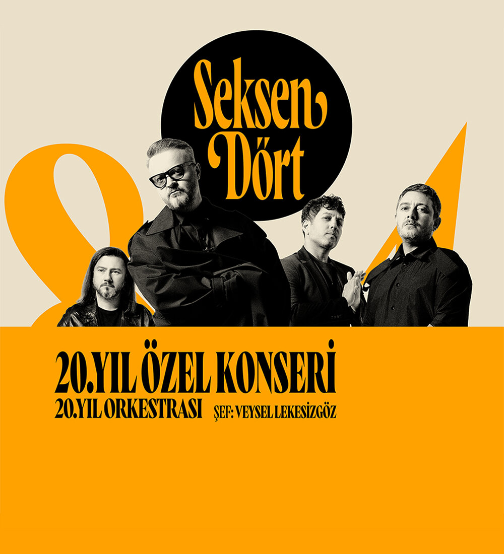 Maximum Uniq Açıkhava'da gerçekleşecek olan Seksendört 20. Yıl Özel konser etkinliği biletlerine %30 daha az öde.%30 daha az öde -1