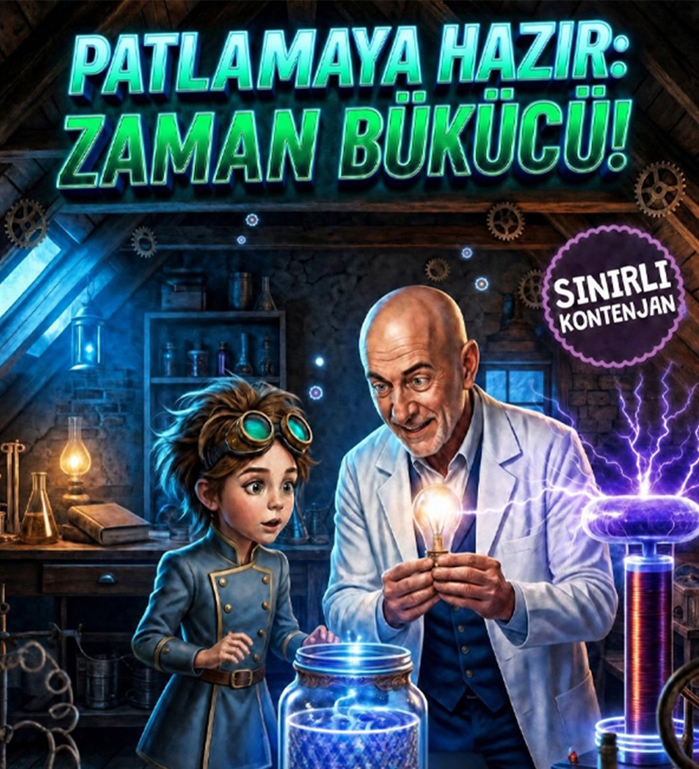Bakırköy Hop Sahne'de gerçekleşecek olan Patlamaya Hazır: Zaman Bükücü! etkinlik biletlerinde %20 daha az öde.%20 daha az öde -1