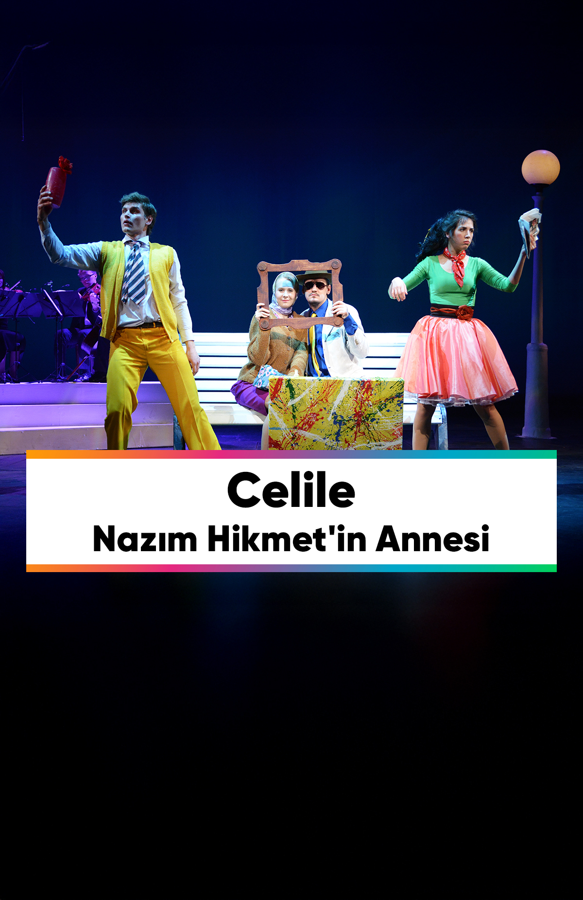İstanbul'un çeşitli sahnelerinde gerçekleşecek olan Celile - Nazım Hikmet'in Annesi tiyatro oyunu etkinliği biletlerinde %20 daha az öde.%20 daha az öde -1