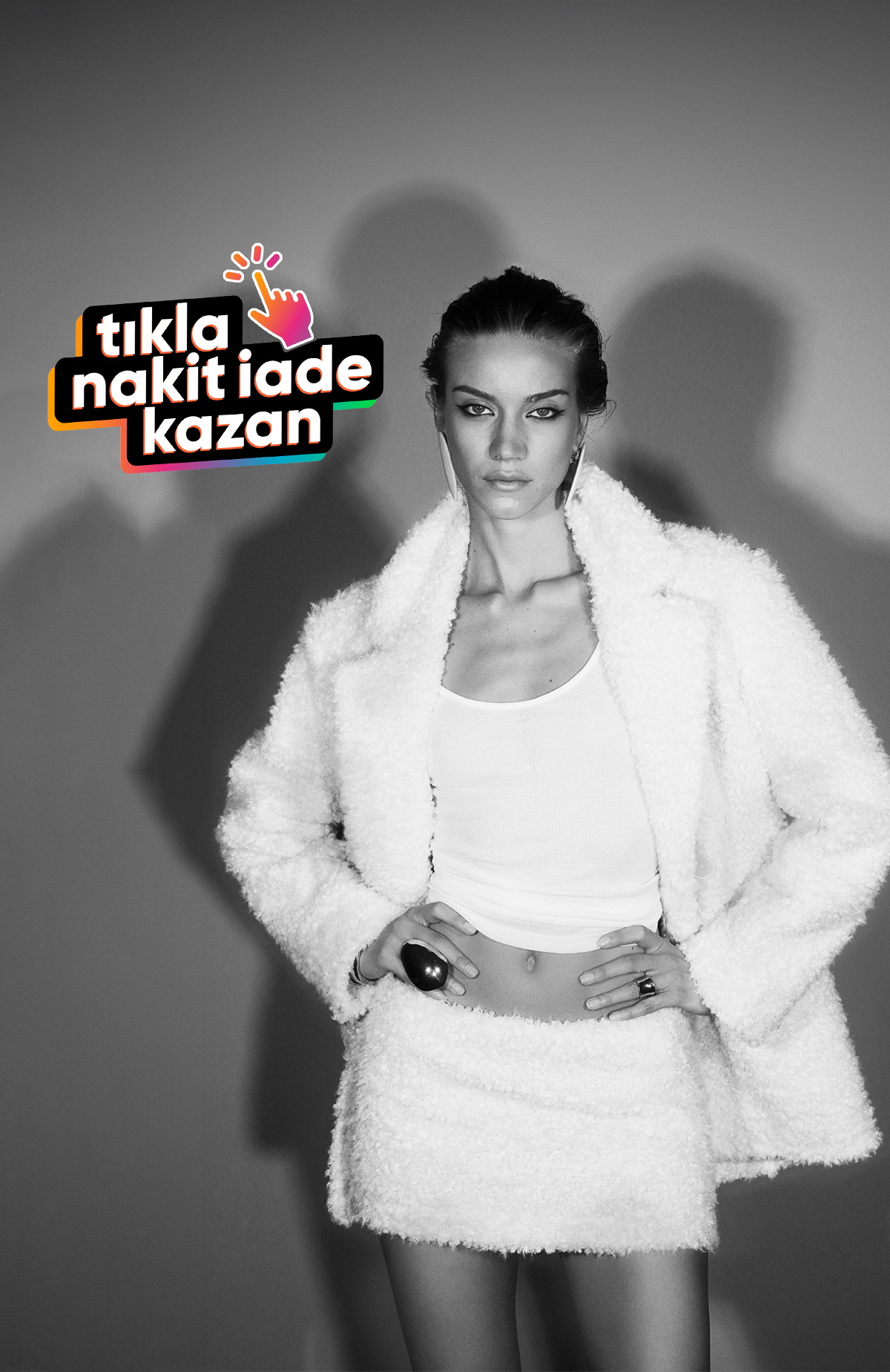 Tıkla Kazan butonuyla ipekyol.com.tr'den yapacağın alışverişlerde Hopipay Kart'ına %3 nakit iade kazan. Detaylar aşağıda.%3 nakit iade kazan -1