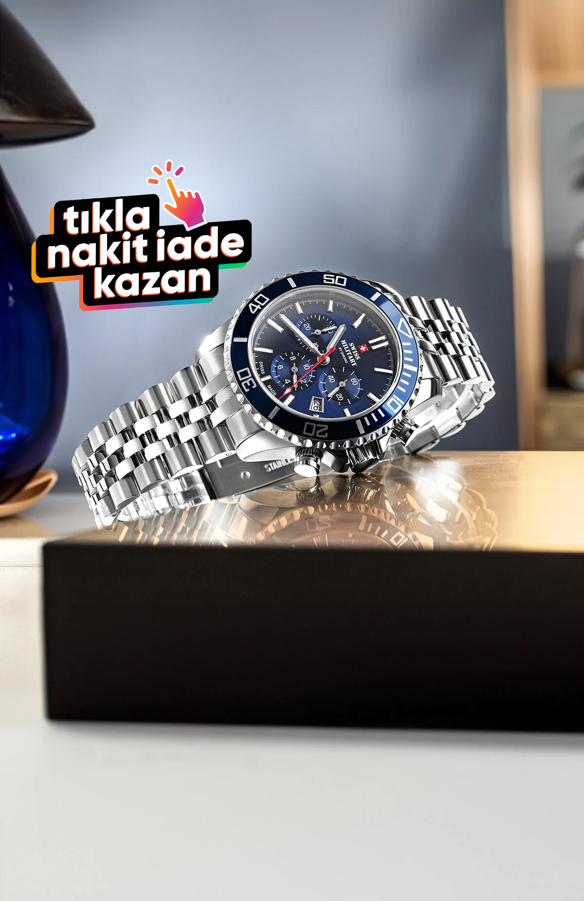 Tıkla Kazan butonuyla konyalisaat.com.tr'den yapacağın alışverişlerde Hopipay Kart'ına %1,5 nakit iade kazanabilirsin. Nakit iadeye ek yeni üyelere özel %5 hediye. Detaylar aşağıda.%1,5 nakit iade​ kazan -1
