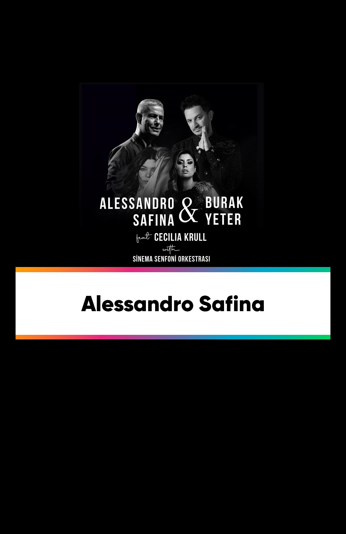 Ankara Congresium'da gerçekleşecek olan Alessandro Safina & Burak Yeter konser biletlerinde %20 daha az öde.%20 daha az öde -1