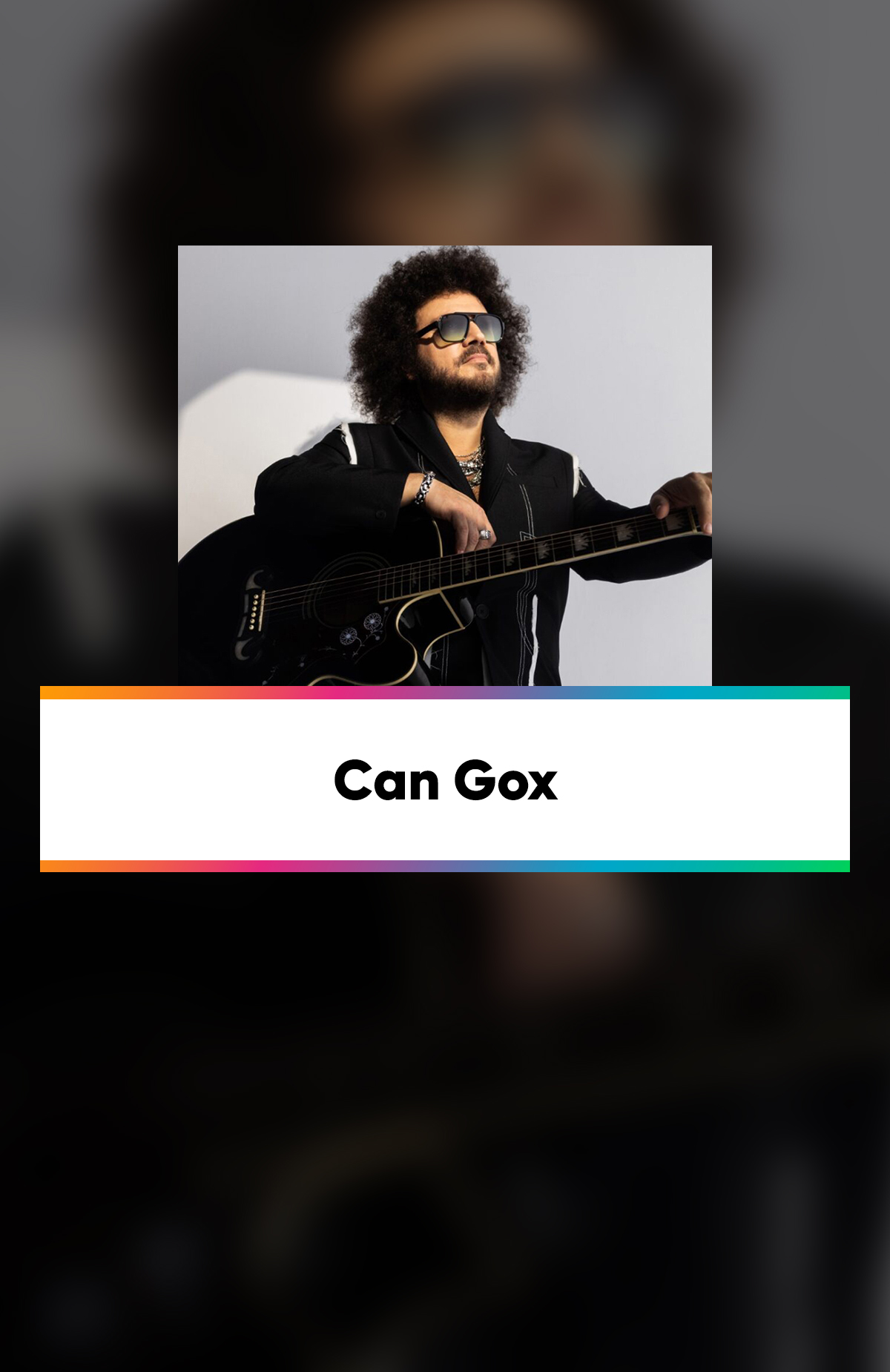 Kadıköy Sahne'de gerçekleşecek olan Can Gox konser etkinliği biletlerinde %20 daha az öde.%20 daha az öde -1