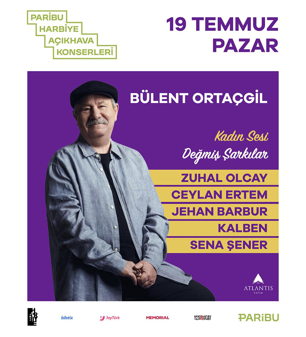 Harbiye Cemil Topuzlu Açıkhava Tiyatrosu'nda gerçekleşecek olan Bülent Ortaçgil - Kadın Sesi Değmiş Şarkılar konser etkinliği biletlerine %15 daha az öde.%15 daha az öde -1