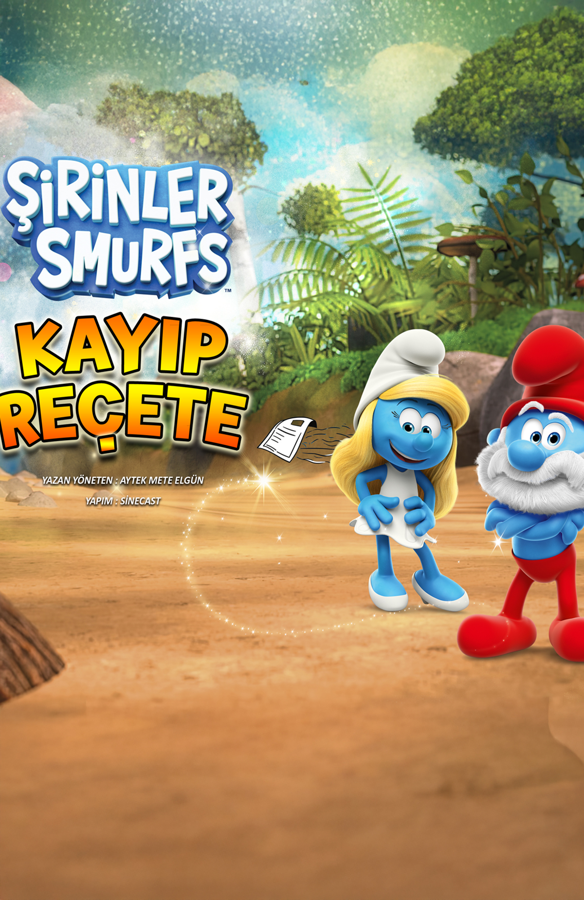 Şirinler Kayıp Reçete tiyatro etkinliğine [object Object]