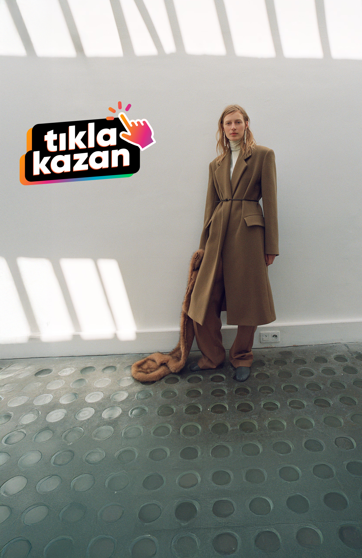 Tıkla Kazan butonuyla shop.mango.com/tr'den ve mobil uygulamasından yapacağın alışverişlerde %2 Paracık kazan. Detaylar aşağıda.%2 Paracık kazan -1