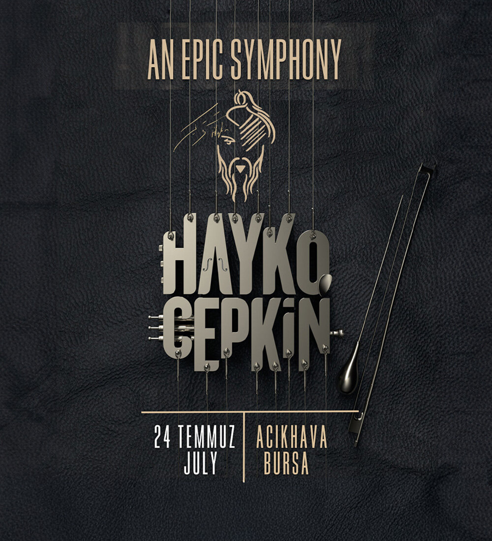 Bursa Kültür Park Açıkhava Tiyatrosu'nda gerçekleşecek olan An Epic Symphony & Hayko Cepkin konser etkinliği biletlerine %25 daha az öde.%25 daha az öde -1