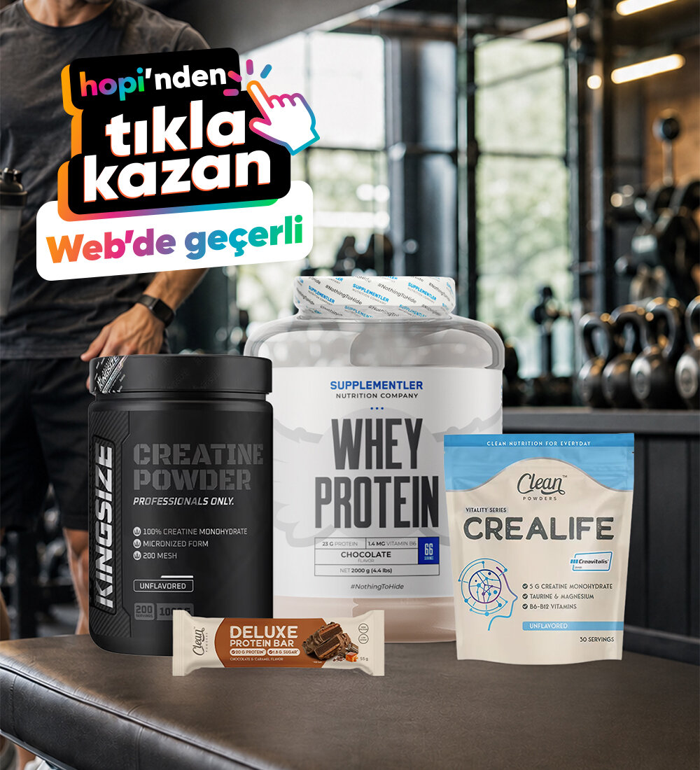 Tıkla Kazan butonuyla supplementler.com'da %2,5 Paracık kazan. Alışverişini markanın websitesinden yapmalısın. Yönlendikten sonra çerezleri onaylamalısın. Aksi durumda Paracık kazanımı yoktur.%2,5 Paracık kazan -1