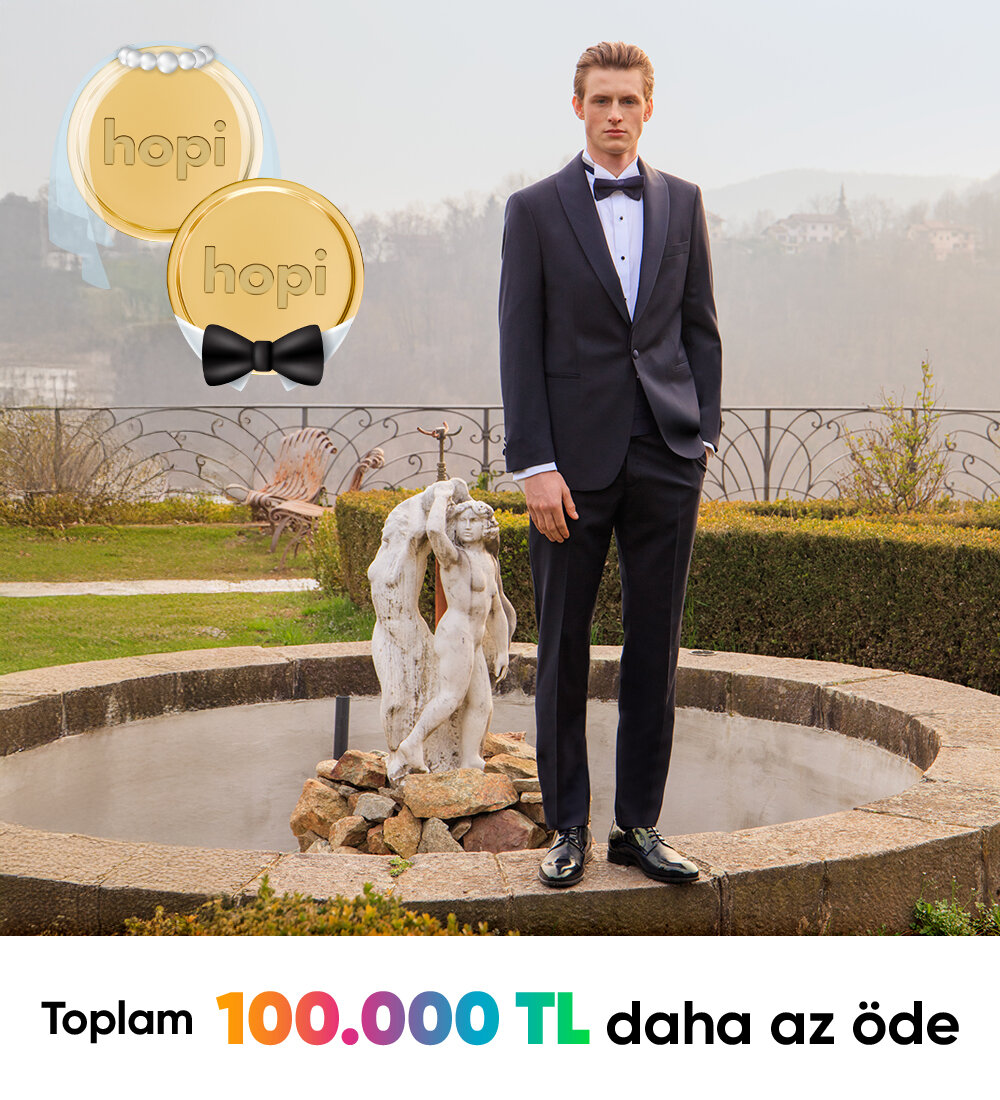 Altınyıldız Classics mağazalarında 8.000 TL ve üzeri smokin alışverişlerinde 1.250 TL daha az öde. Sağ üst köşedeki paylaş ikonuna tıkla, düğün hazırlığı yapan yakınlarına WhatsApp’tan gönder, sen de mutluluklarına destek ol. :)1.250 TL daha az öde -2
