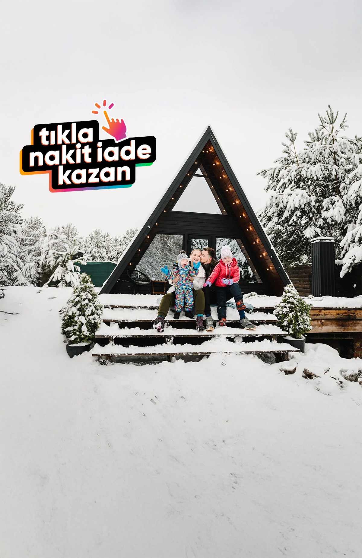 Tıkla Kazan butonuyla tatilbudur.com'dan yapacağın alışverişlerde Hopipay Kart'ına %2,5 nakit iade kazan. Detaylar aşağıda.%2,5 nakit iade​ kazan -1