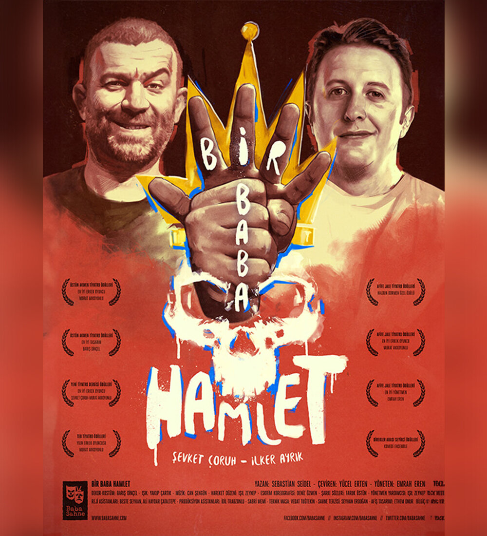 Derince Belediyesi Gösteri Merkezi'nde gerçekleşecek olan Bir Baba Hamlet tiyatro etkinliği biletlerinde %30 daha az öde.%30 daha az öde -1
