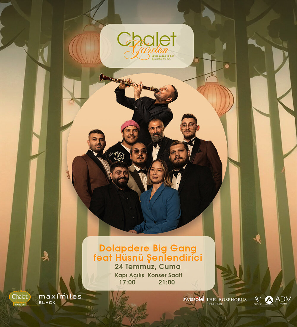 Swissotel The Bosphorus'da gerçekleşecek olan Dolapdere Big Gang & Hüsnü Şenlendirici konser etkinliği biletlerine %25 daha az öde.%25 daha az öde -1
