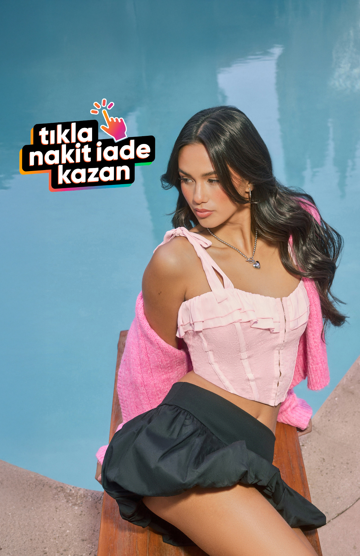 Tıkla Kazan butonuyla forever21.com.tr'den yapacağın alışverişlerde Hopipay Kart'ına %2 nakit iade kazan. Detaylar aşağıda.%2 nakit iade kazan -1