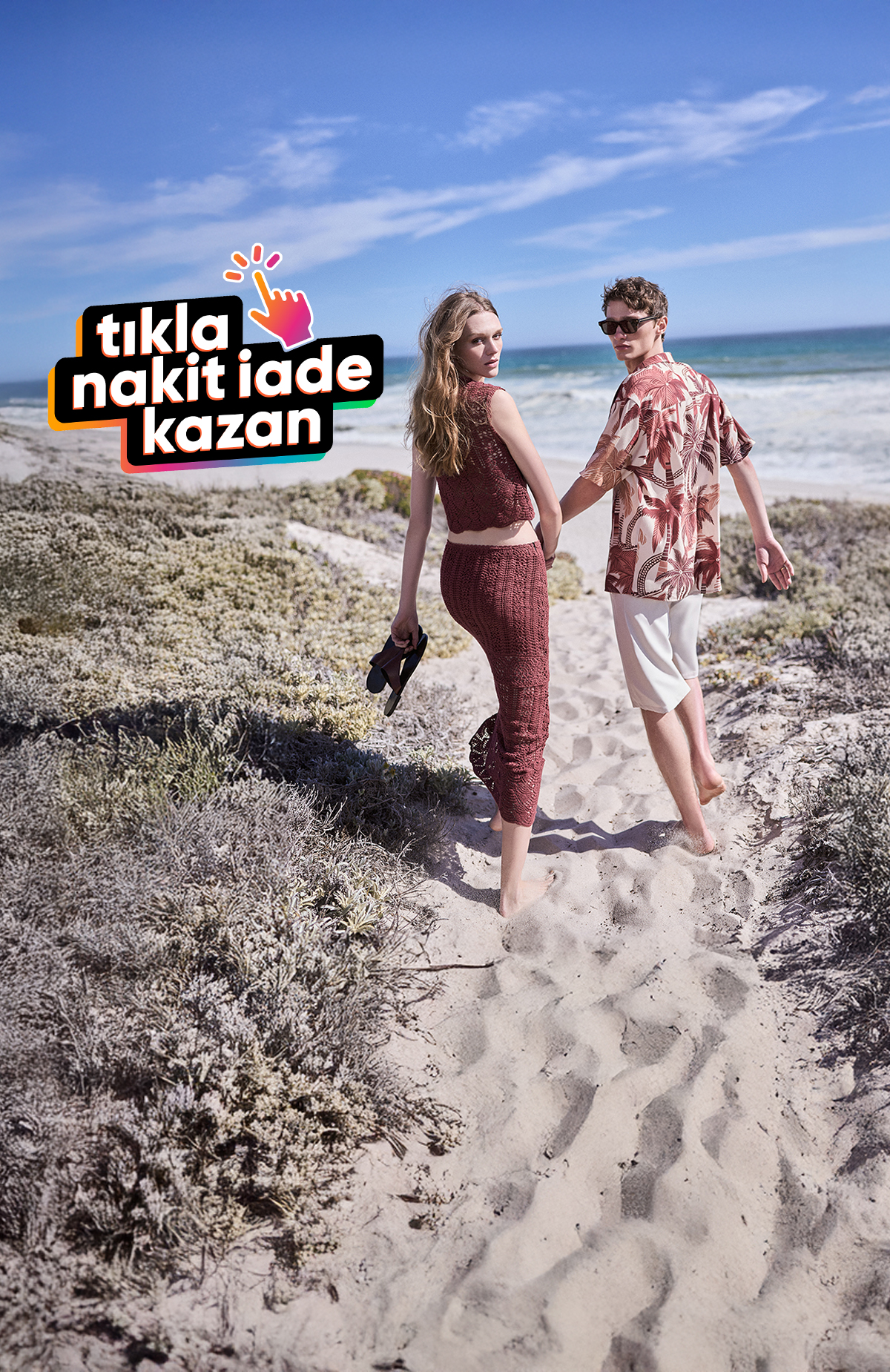 Tıkla Kazan butonuyla koton.com'dan yapacağın alışverişlerde Hopipay Kart'ına %3 nakit iade kazan. Detaylar aşağıda.%3 nakit iade kazan -1