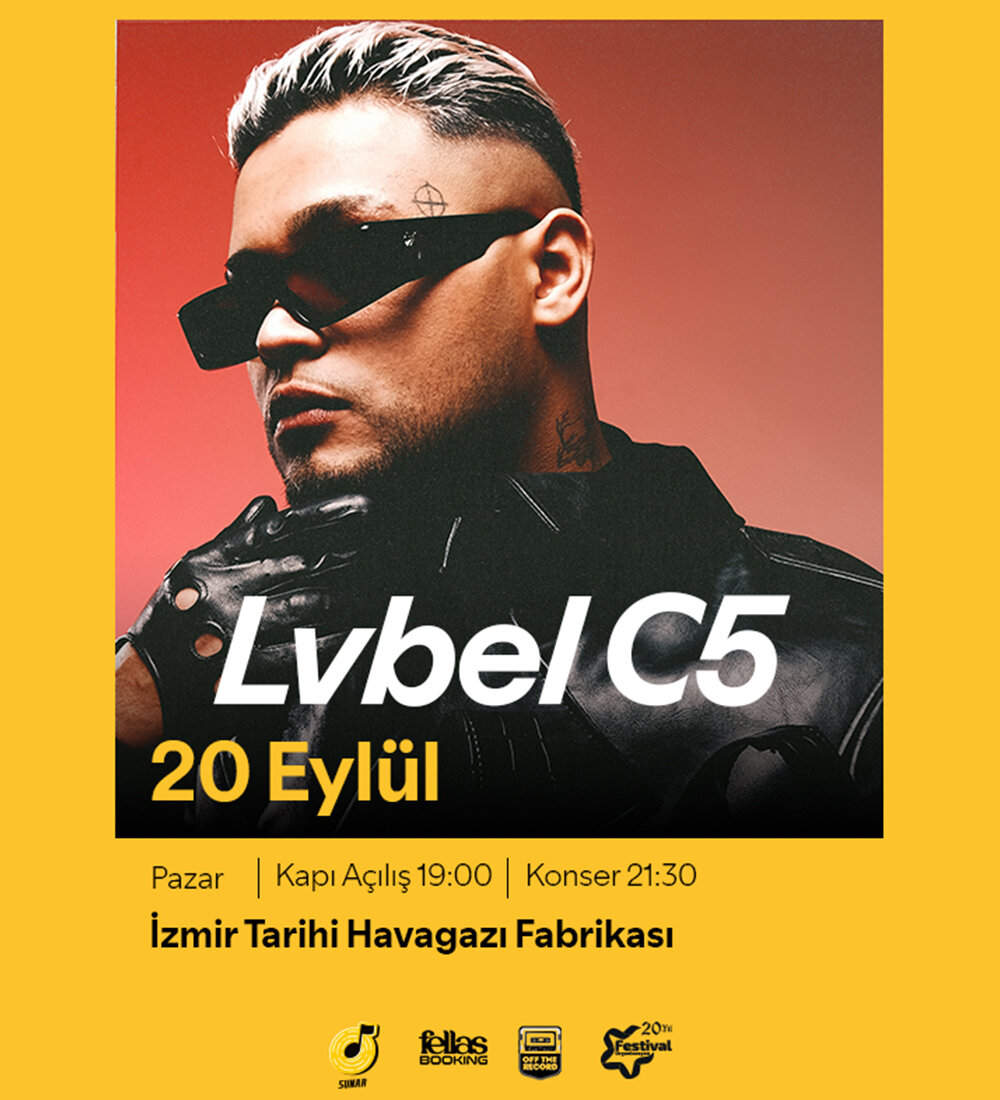 İzmir Tarihi Havagazı Fabrikası'nda gerçekleşecek olan Lvbel C5 Konseri etkinliği biletlerinde %20 daha az öde.%20 daha az öde -1