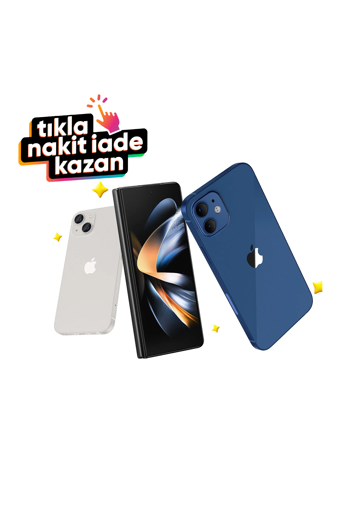 Tıkla Kazan butonuyla getmobil.com'dan yapacağın alışverişlerde Hopipay Kart'ına %2,5 nakit iade kazan. Detaylar aşağıda.%2,5 nakit iade kazan -1