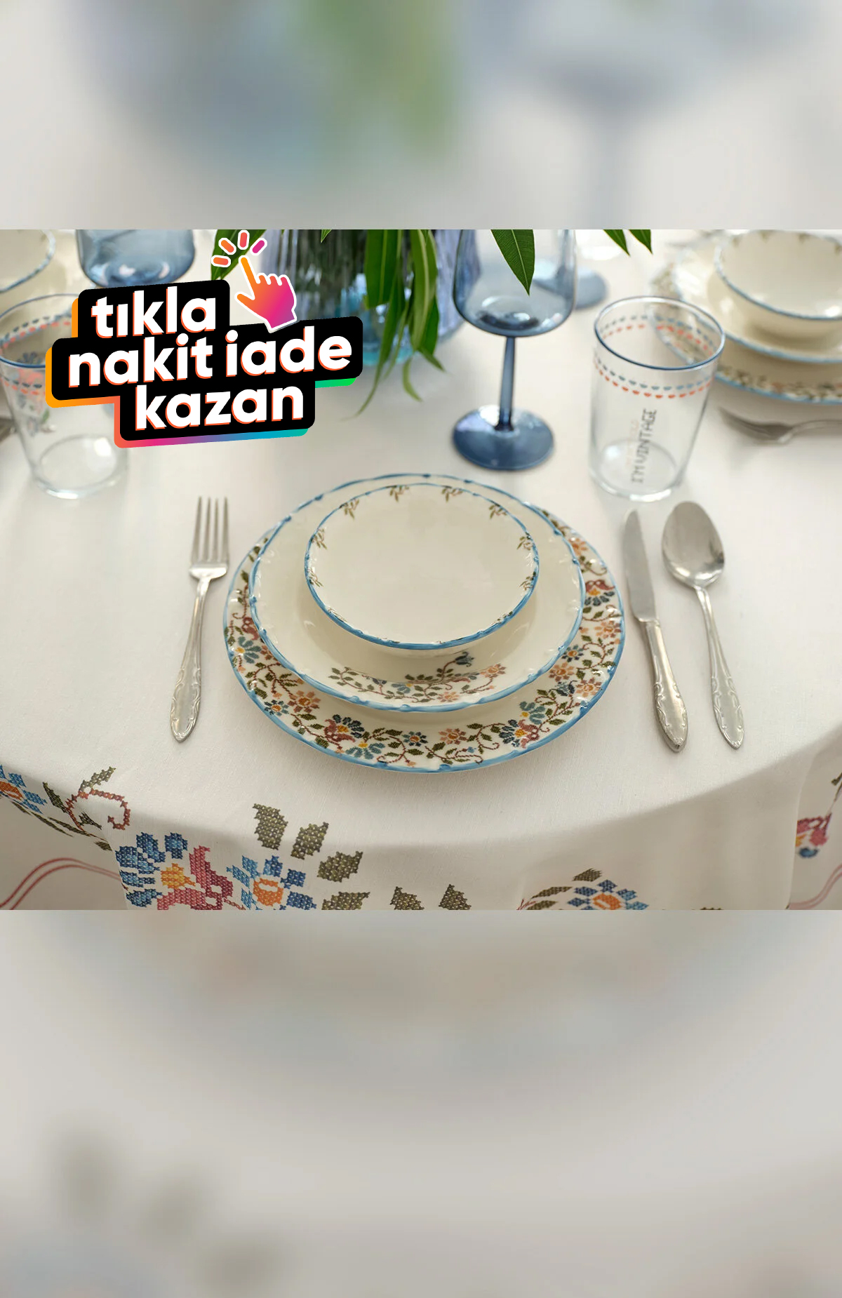 Tıkla Kazan butonuyla bellamaison.com'dan yapacağın alışverişlerde Hopipay Kart'ına %4 nakit iade kazan. Detaylar aşağıda.%4 nakit iade kazan  -1