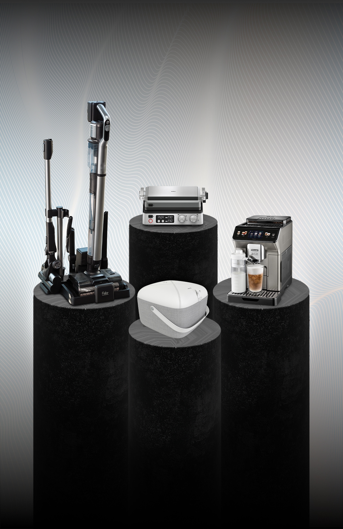 Fakir shop, DeLonghi, iYO kiosk mağazalarında tüm indirimlere ek %5 indirim!%5 indirim -1