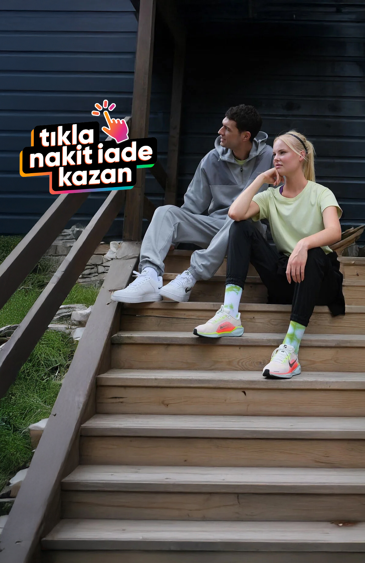 Tıkla Kazan butonuyla sportive.com.tr'den yapacağın alışverişlerde Hopipay Kart'ına %3 nakit iade kazan. Detaylar aşağıda.%3 nakit iade kazan -1