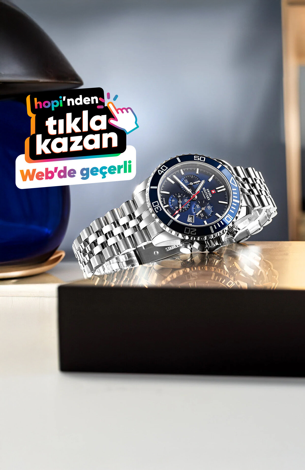 Tıkla Kazan butonuyla konyalisaat.com.tr'den yapacağın alışverişlerde %1,5 Paracık kazanabilirsin. Paracık'a ek, HOPI5 koduyla %5 daha az öde. Alışverişini markanın websitesinden yapmalısın. Yönlendikten sonra çerezleri onaylamalısın. Aksi durumda Paracık kazanımı yoktur.%1,5 Paracık kazan -1