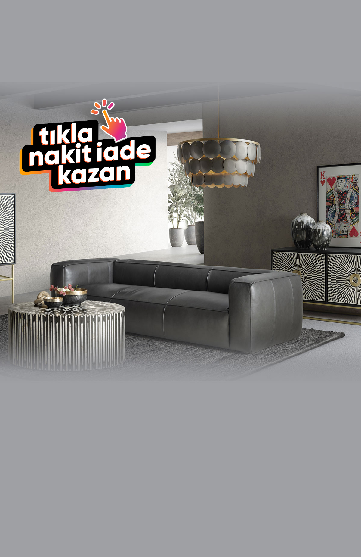 Tıkla Kazan butonuyla mudo.com.tr/concept-mobilya'dan yapacağın alışverişlerde Hopipay Kart'ına %3 nakit iade kazan. Detaylar aşağıda.%3 nakit iade kazan -1