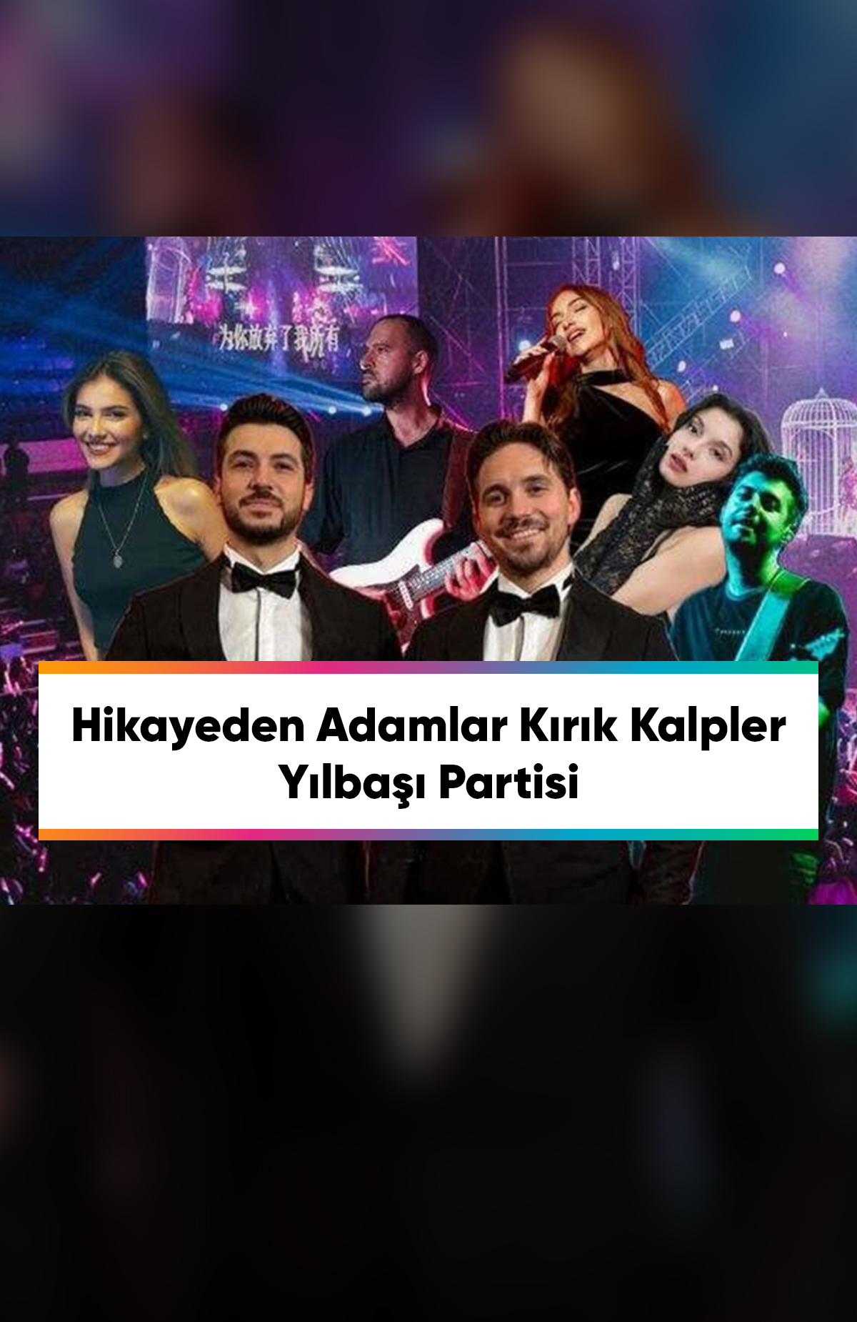 Ankara'da gerçekleşecek olan Hikayeden Adamlar Kırık Kalpler Yılbaşı Partisi etkinliği biletlerinde %20 Paracık kazan..%20 Paracık kazan -1