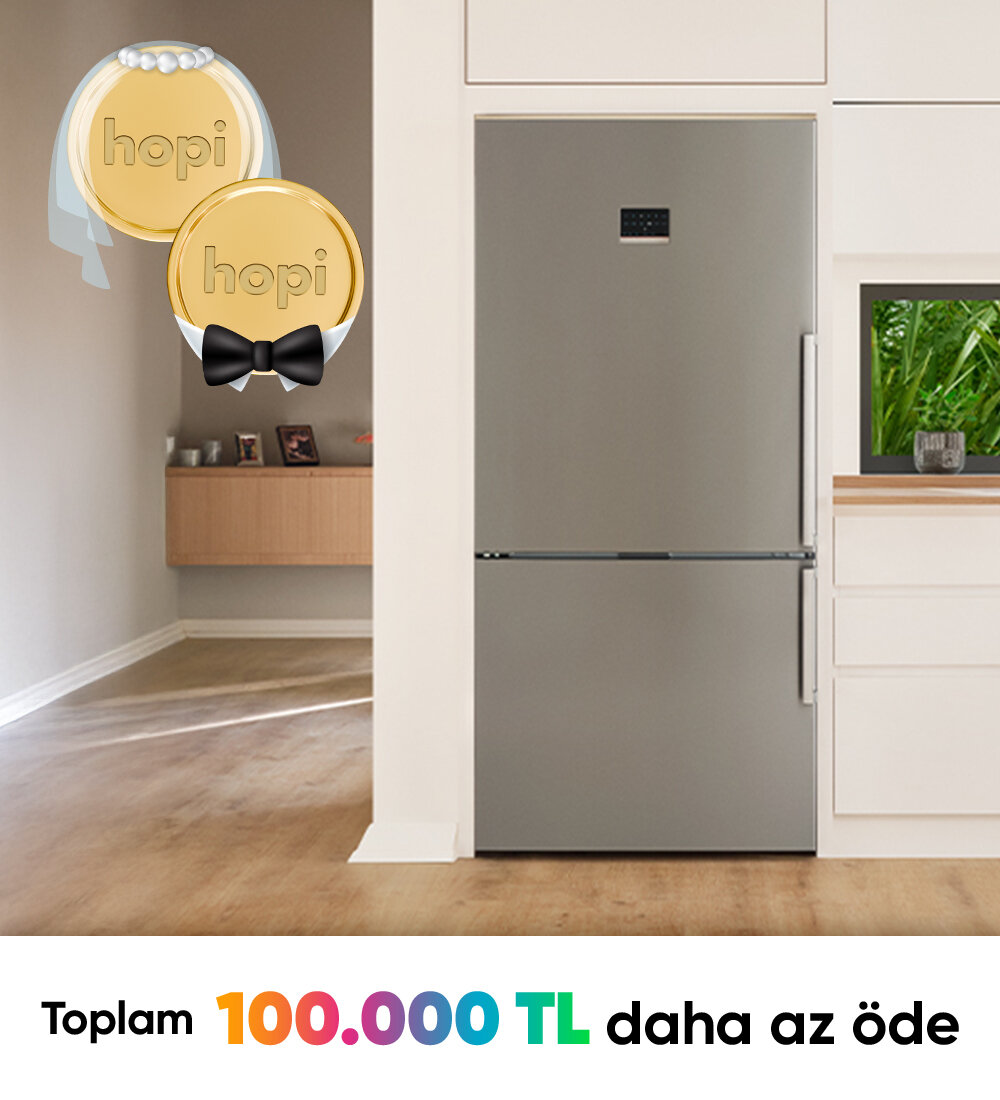 BOSCH mağazalarında 2’li beyaz eşya alışverişlerinde 6.000 TL daha az öde. Sağ üst köşedeki paylaş ikonuna tıkla, düğün hazırlığı yapan yakınlarına WhatsApp’tan gönder, sen de mutluluklarına destek ol. :)6.000 TL daha az öde -2