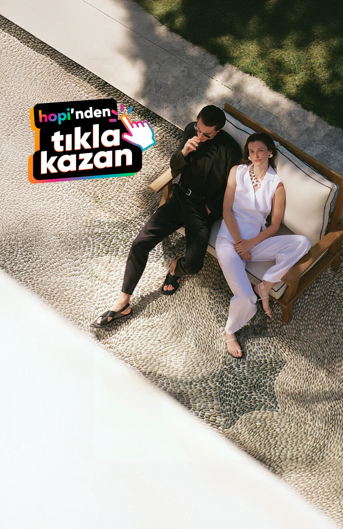 Tıkla Kazan butonuyla mudo.com.tr/giyim ve mobil uygulamasından yapılacak alışverişlerde %6 Paracık kazanabilirsin. Alışverişini markanın websitesinden yapacaksan çerezleri onaylamalısın. Markanın mobil uygulamasından yapacaksan telefonundaki genel uygulama takip izni alma saçeneğini aktifleştirerek uygulamaların takip iznine onay vermelisin ve alışveriş yapacağın uygulamanın takip izinlerini açmalısın. Aksi durumda Paracık kazanımı yoktur.%6 Paracık kazan -1