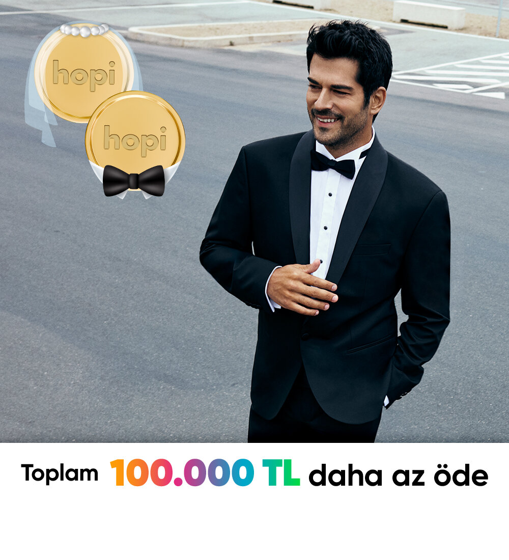 Altınyıldız Classics mağazalarında 8.000 TL ve üzeri smokin alışverişlerinde 1.250 TL daha az öde. Sağ üst köşedeki paylaş ikonuna tıkla, düğün hazırlığı yapan yakınlarına WhatsApp’tan gönder, sen de mutluluklarına destek ol. :)1.250 TL daha az öde -2