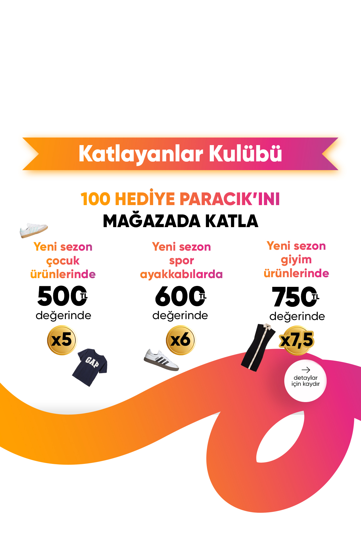 Katlayanlar Kulübü’ne hoş geldin! Kazandığın katlı teklifleri güle güle kullan. Hemen renkli paylaş ikonuna tıkla, WhatsApp’tan gönder, herkes katlasın!Yerin Hazır  -2