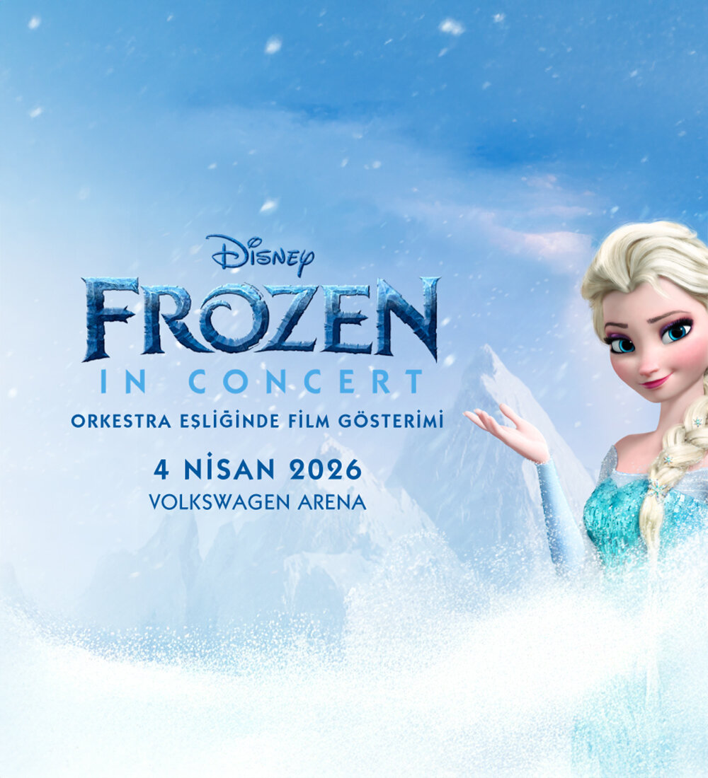 Volkswagen Arena'da gerçekleşecek olan Frozen In Concert etkinliği biletlerine %25 daha az öde.%25 daha az öde -1