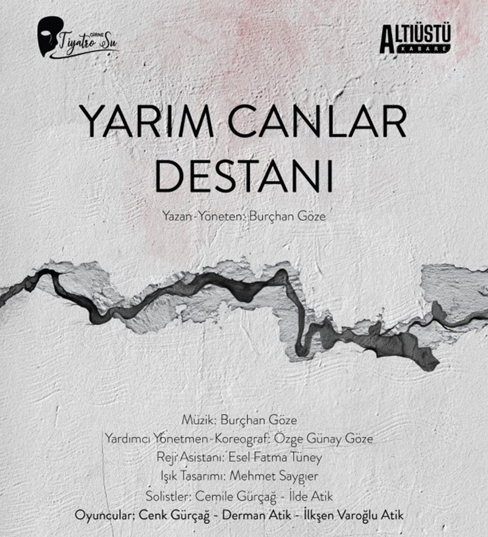 Maltepe Türkan Saylan Kültür Merkezi'nde gerçekleşecek olan Yarım Canlar Destanı tiyatro oyunu etkinlik biletlerinde %20 daha az öde.%20 daha az öde -1