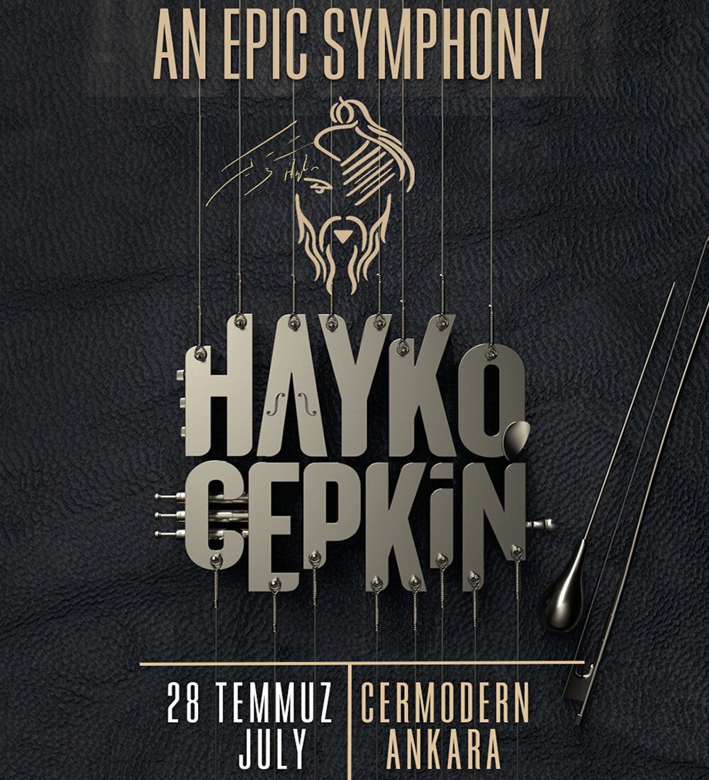 Ankara CerModern'de gerçekleşecek olan An Epic Symphony & Hayko Cepkin konser etkinliği biletlerine %25 daha az öde.%25 daha az öde -1