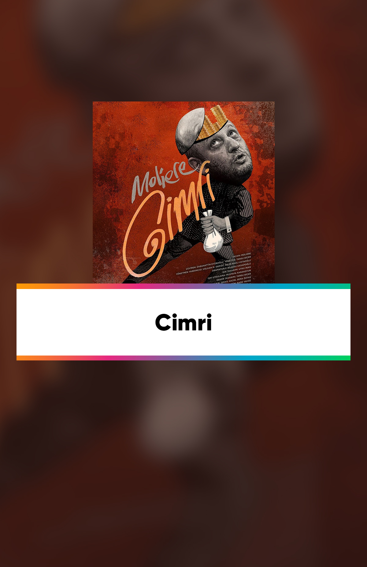 Çeşitli illerde gerçekleşecek olan Cimri tiyatro etkinliği biletlerinde Ment Event seanslarında %20 daha az öde.%20 daha az öde -1