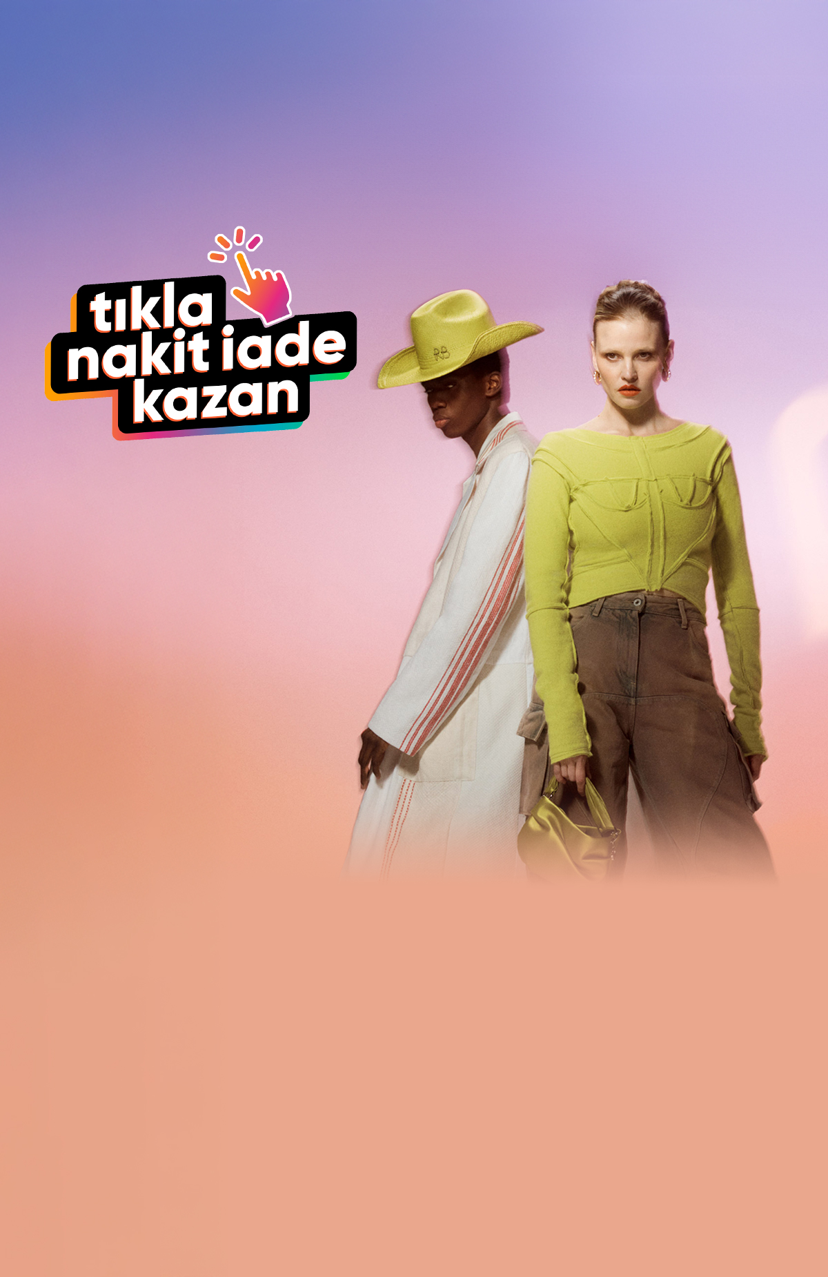 Tıkla Kazan butonuyla farfetch.com.tr'den yapacağın alışverişlerde Hopipay Kart'ına %4 nakit iade kazan. Detaylar aşağıda.%4 nakit iade kazan -1