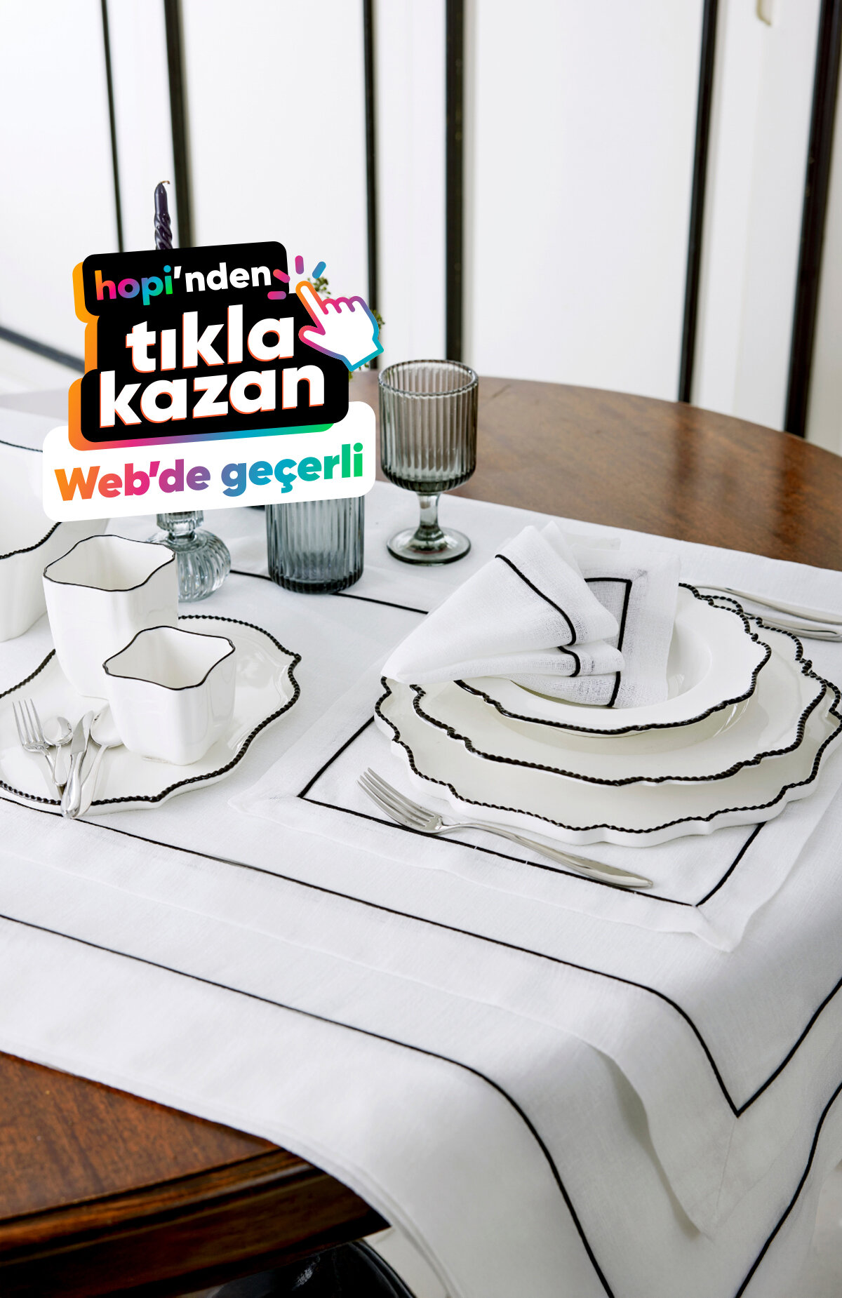 Tıkla Kazan butonuyla linens.com'dan yapacağın alışverişlerde %4 Paracık kazan. Paracık'a ek 3,000 TL ve üzeri alışverişlerinde 300 TL daha az öde. Alışverişini markanın websitesinden yapmalısın. Yönlendikten sonra çerezleri onaylamalısın. Aksi durumda Paracık kazanımı yoktur.%4 Paracık kazan -1