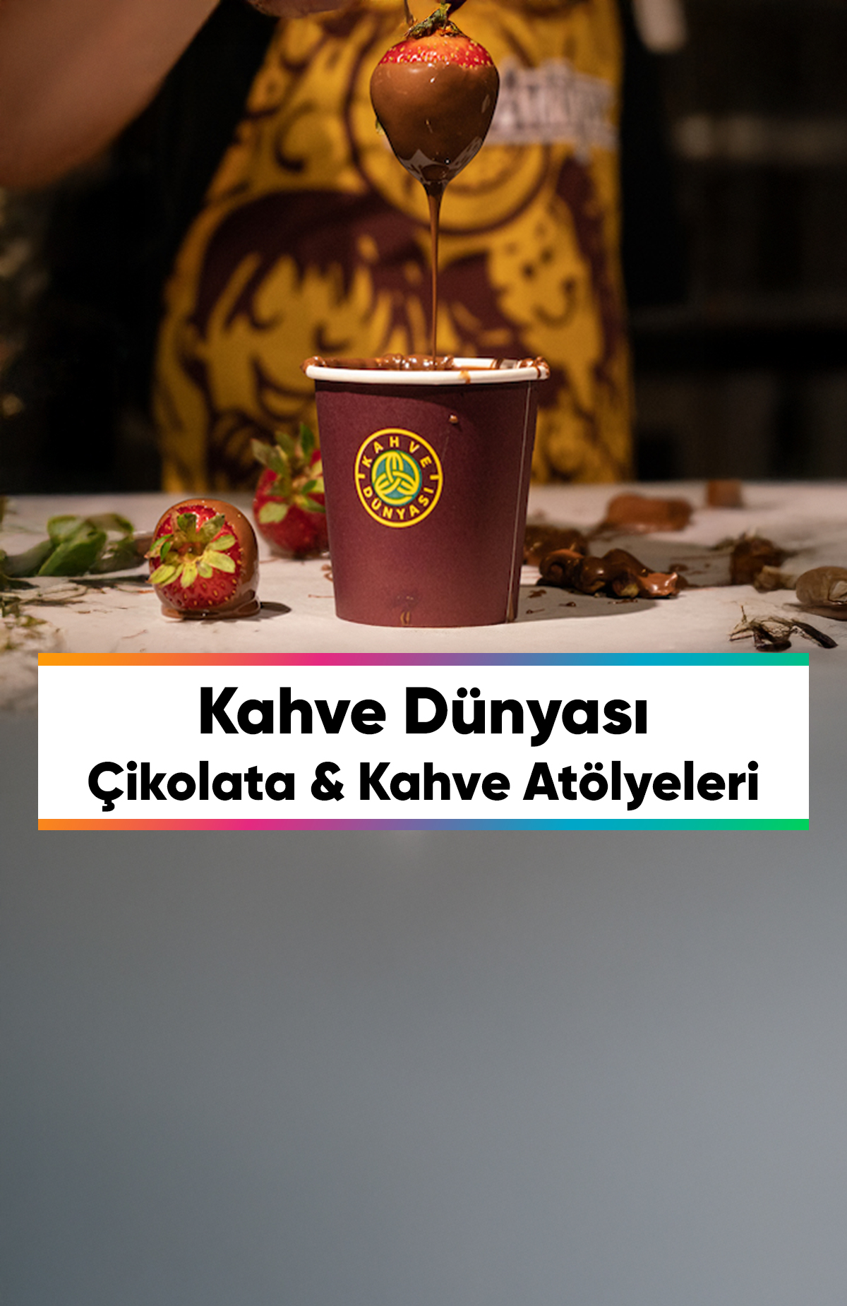 Çeşitli illerde gerçekleşecek olan Kahve Dünyası atölye etkinliği biletlerinde %10 daha az öde.%10 daha az öde -1